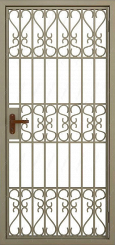 Решетчатая дверь №8